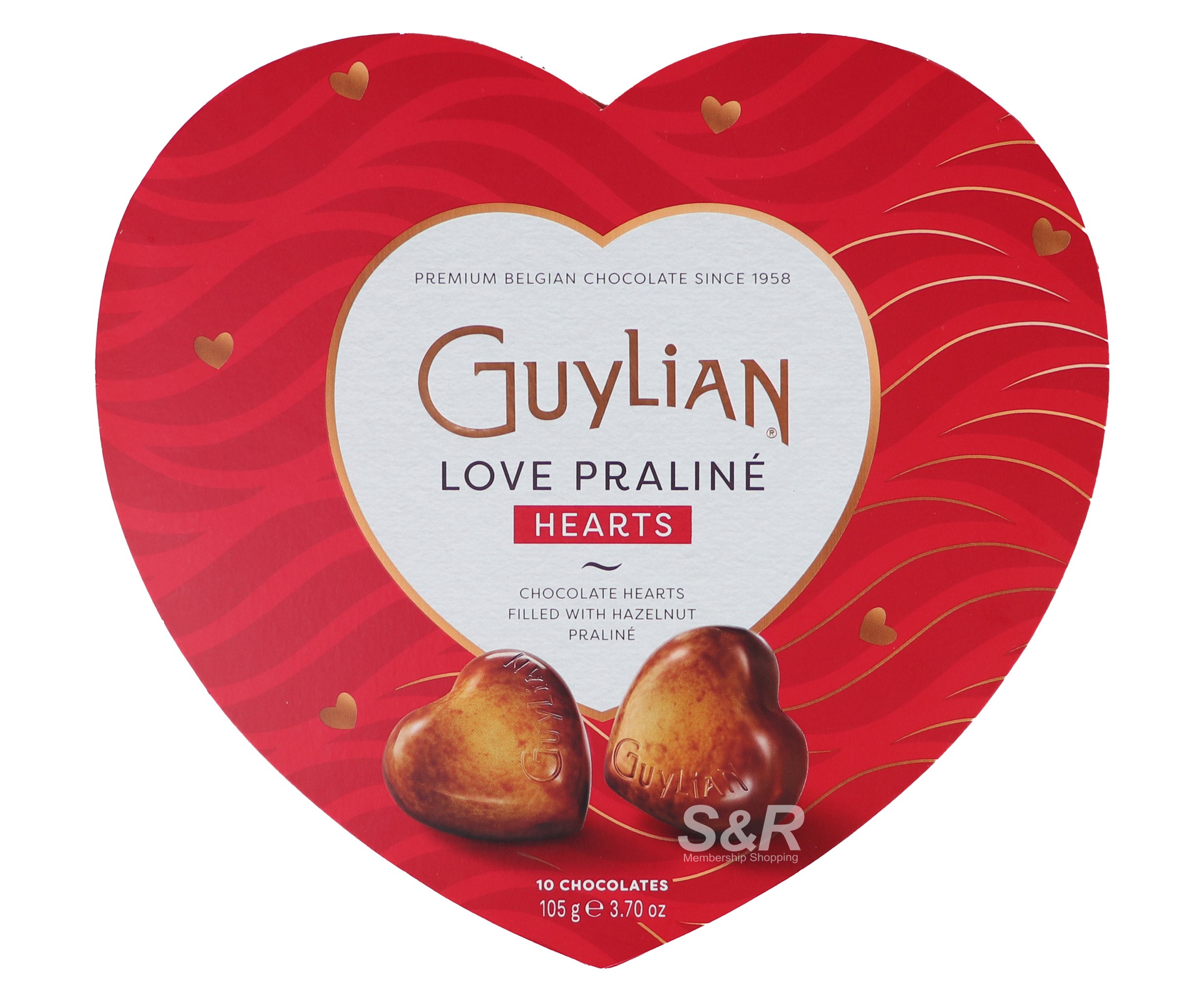 Guylian Love Praline Hearts Belgian Chocolates 105g Guylian Love Praline Hearts Belgian Chocolates 105g